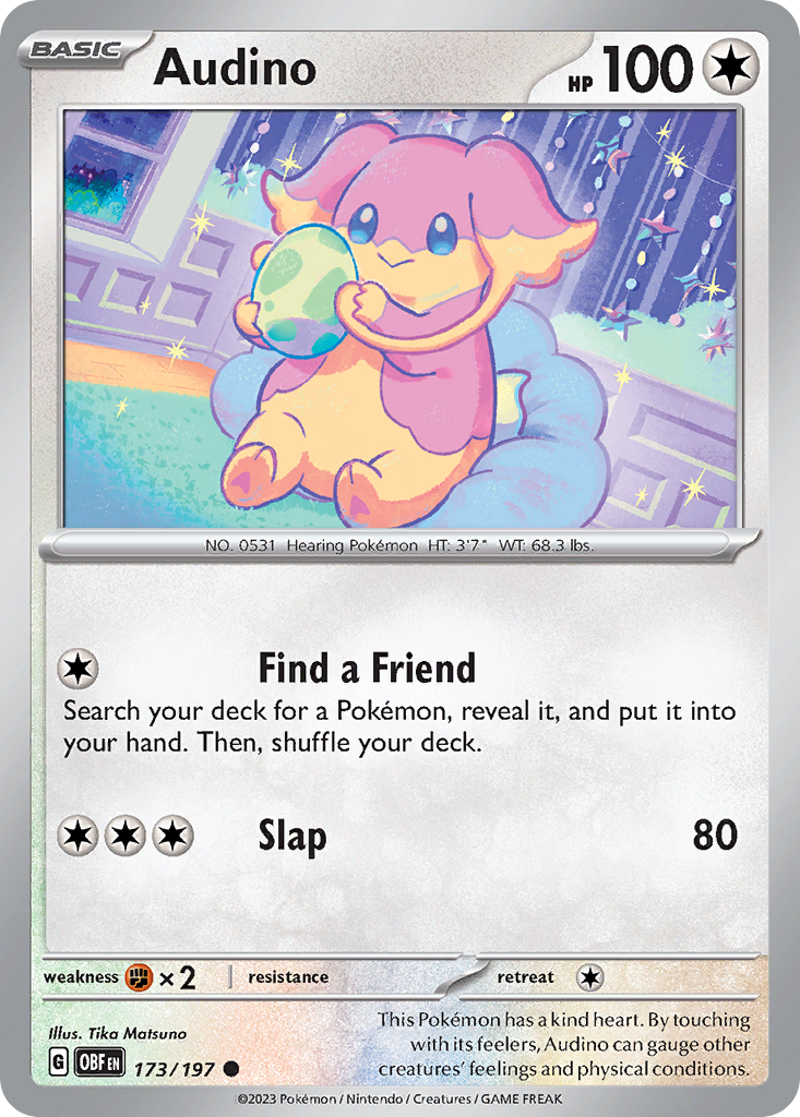 Audino 173/197 - Reverse Holo