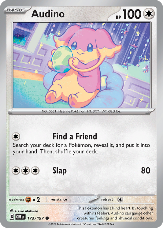 Audino 173/197 - Reverse Holo
