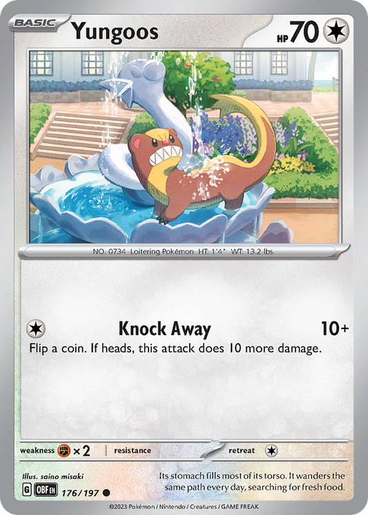 Yungoos 176/197 - Reverse Holo