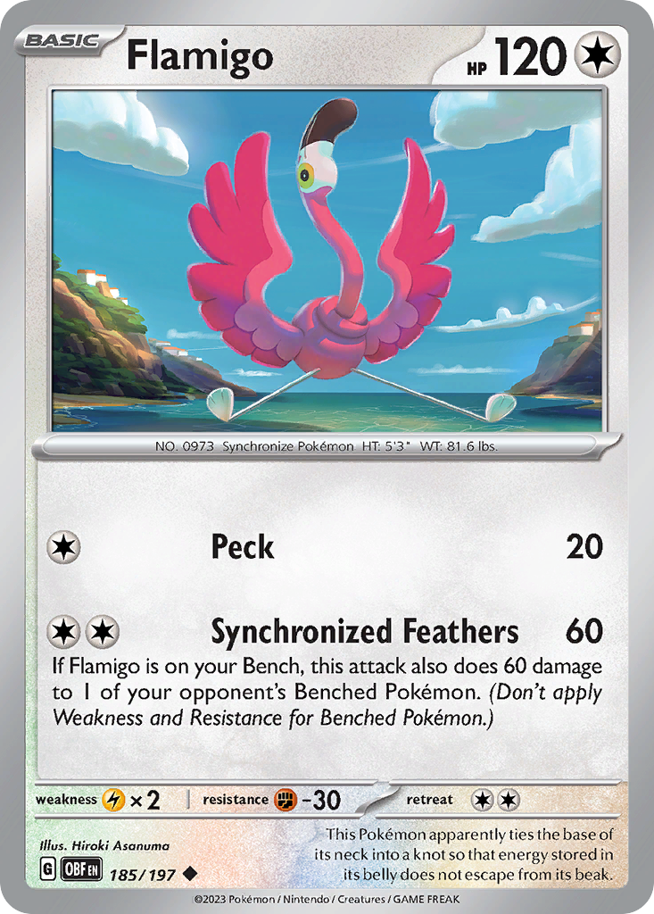 Flamigo 185/197 - Reverse Holo