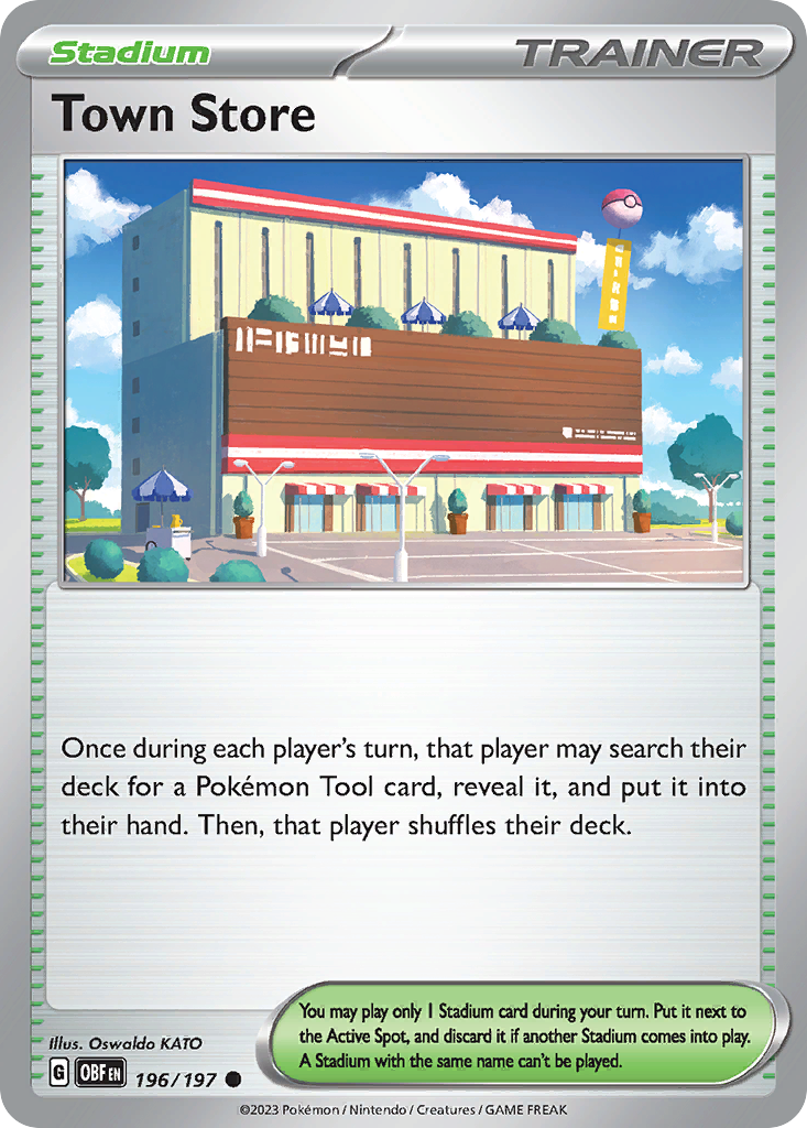 Town Store 196/197 - Reverse Holo