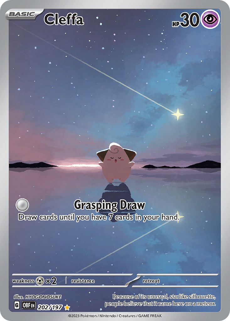 Cleffa 202/197 - Reverse Holo