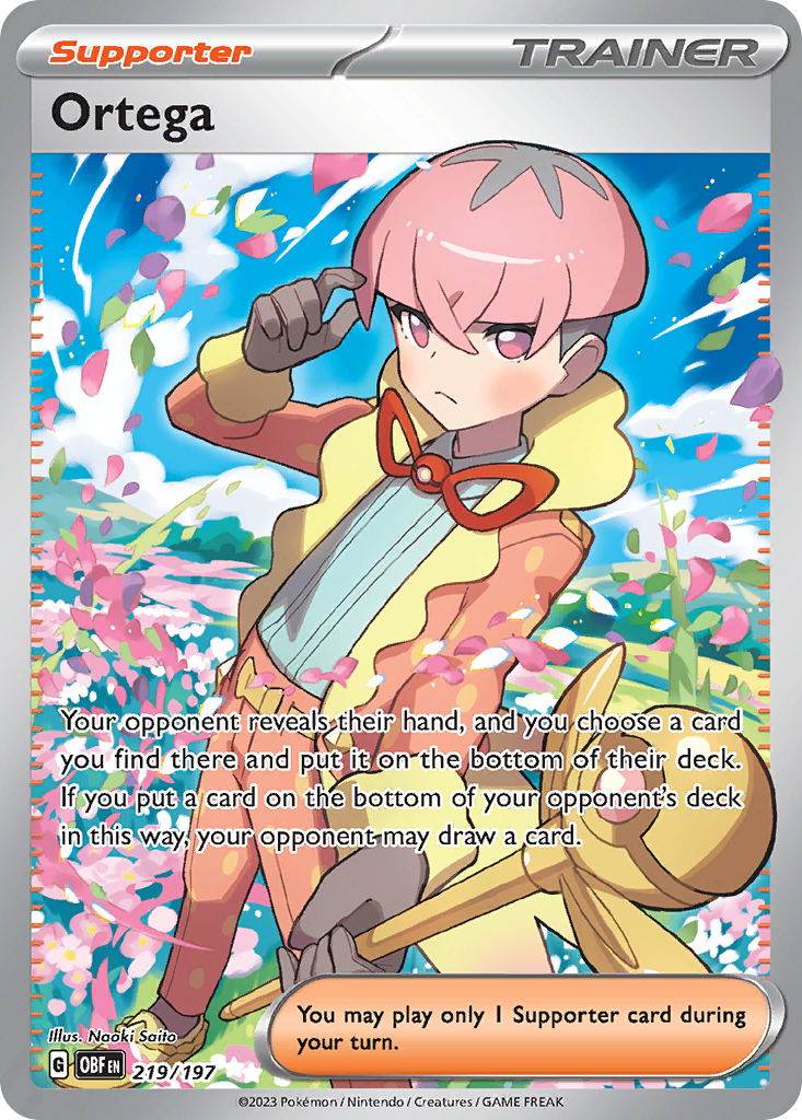 Ortega 219/197 - Reverse Holo
