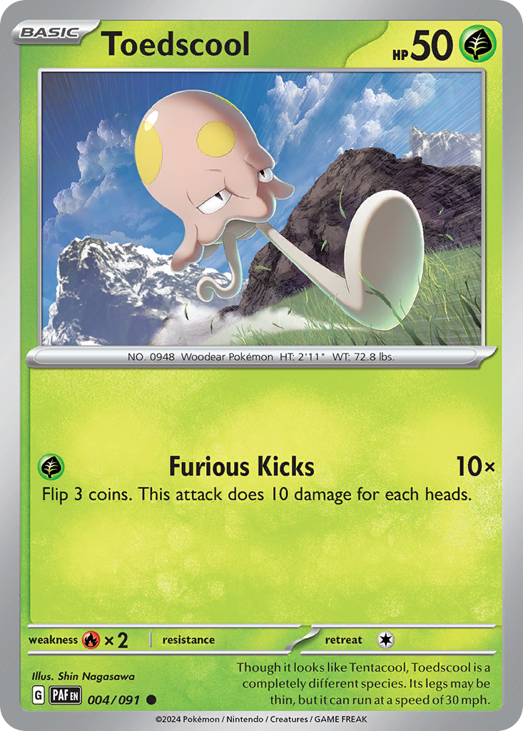 Toedscool 004/091 - Reverse Holo