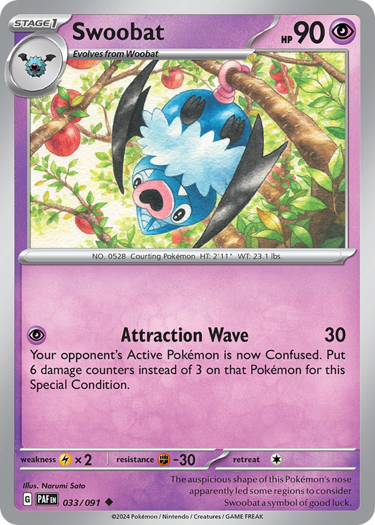 Swoobat 033/091 - Reverse Holo