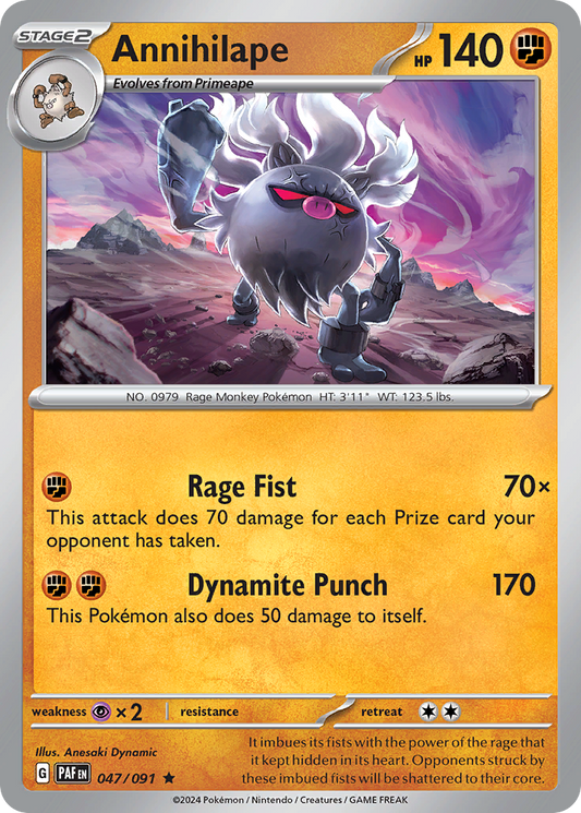 Annihilape 047/091 - Reverse Holo