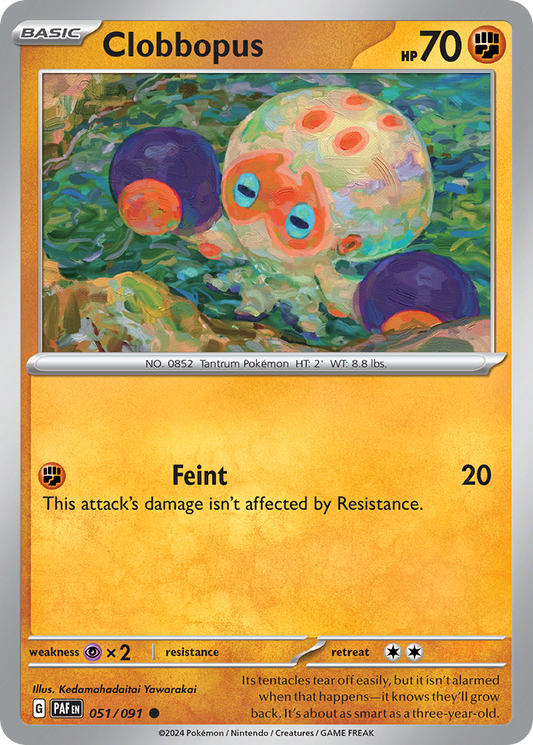 Clobbopus 051/091 - Reverse Holo