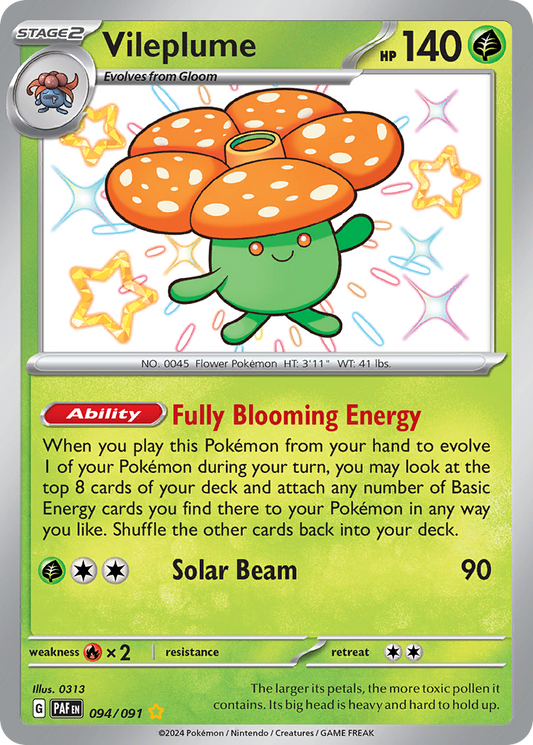 Vileplume 094/091 - Reverse Holo