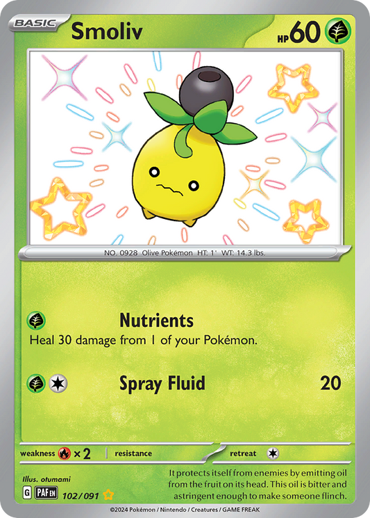 Smoliv 102/091 - Reverse Holo