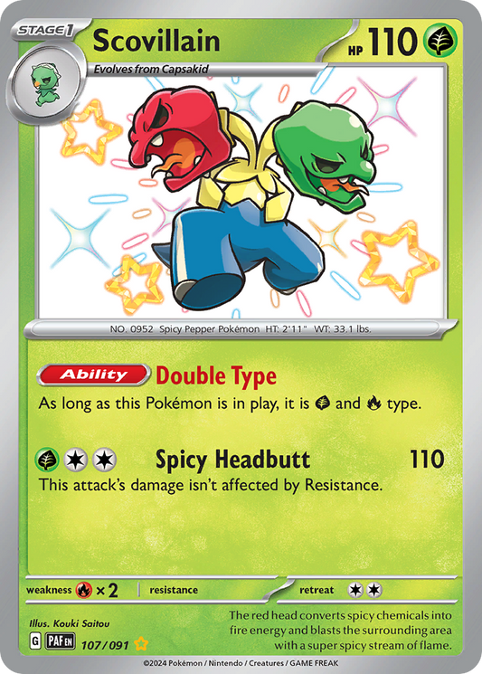 Scovillain 107/091 - Reverse Holo