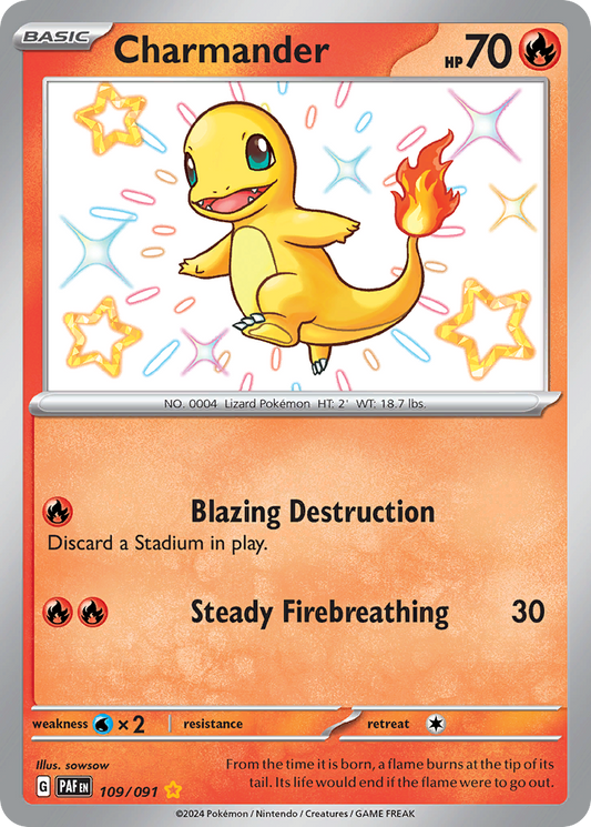Charmander 109/091 - Reverse Holo