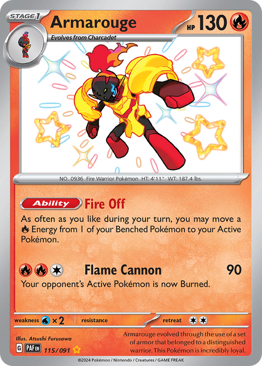 Armarouge 115/091 - Reverse Holo