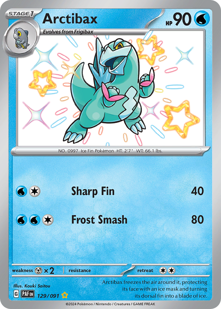 Arctibax 129/091 - Reverse Holo