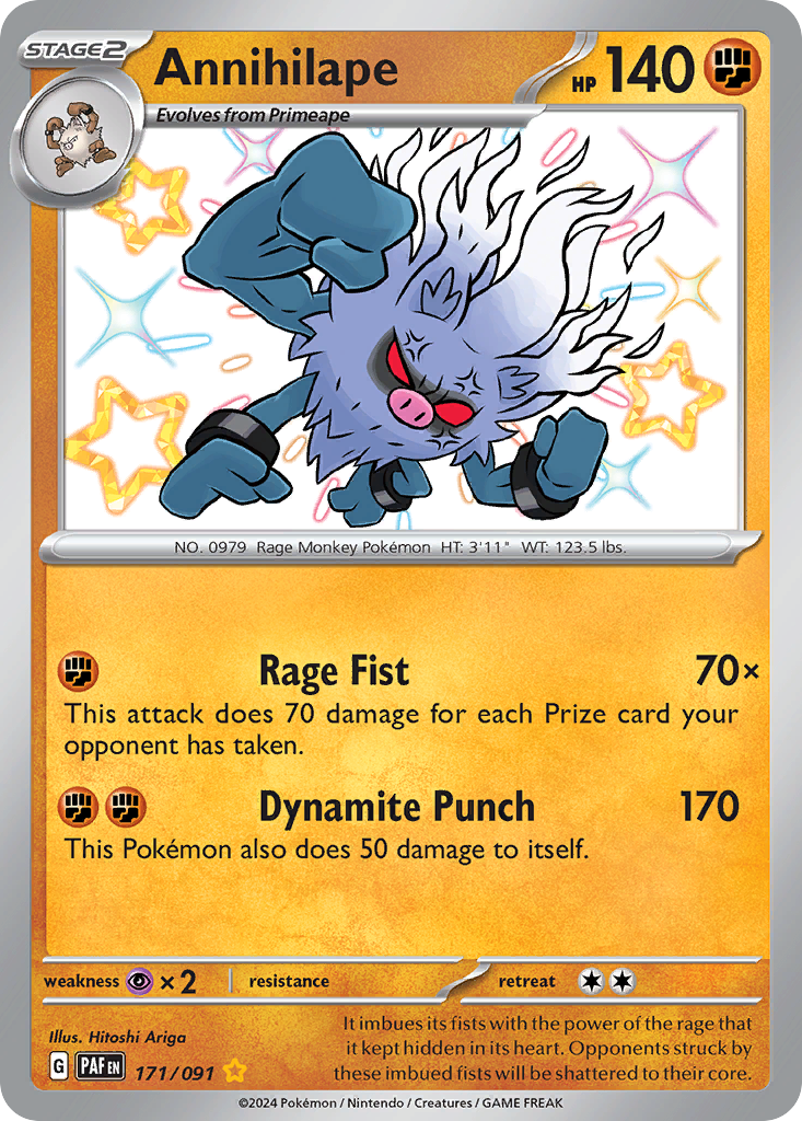 Annihilape 171/091 - Reverse Holo