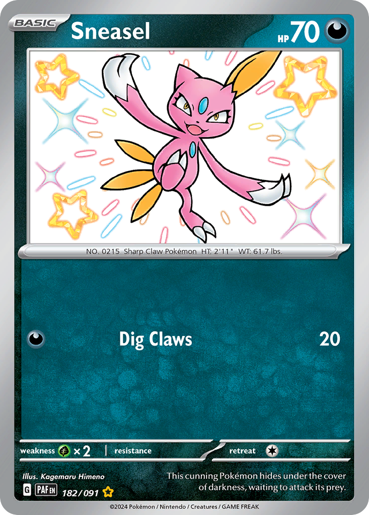 Sneasel 182/091 - Reverse Holo