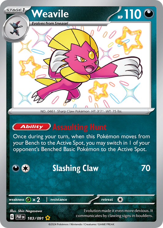Weavile 183/091