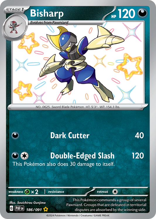 Bisharp 186/091 - Reverse Holo