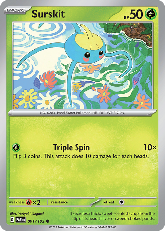 Surskit 001/182 - Reverse Holo