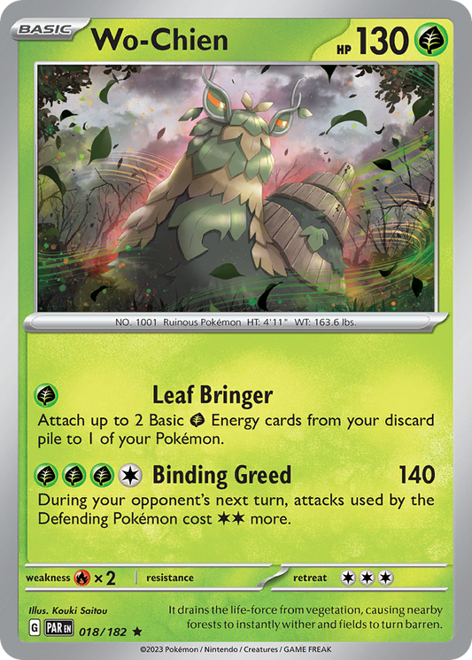 Wo-Chien 018/182 - Reverse Holo
