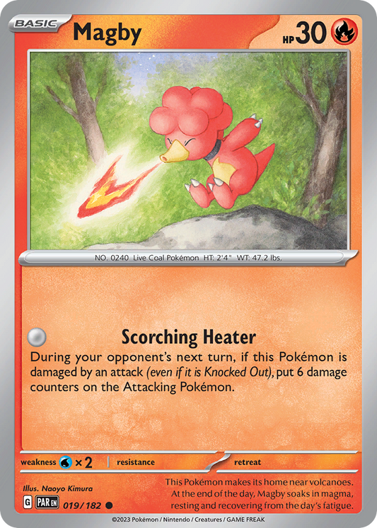 Magby 019/182 - Reverse Holo