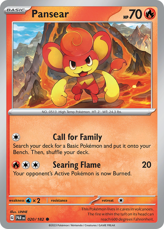 Pansear 020/182 - Reverse Holo