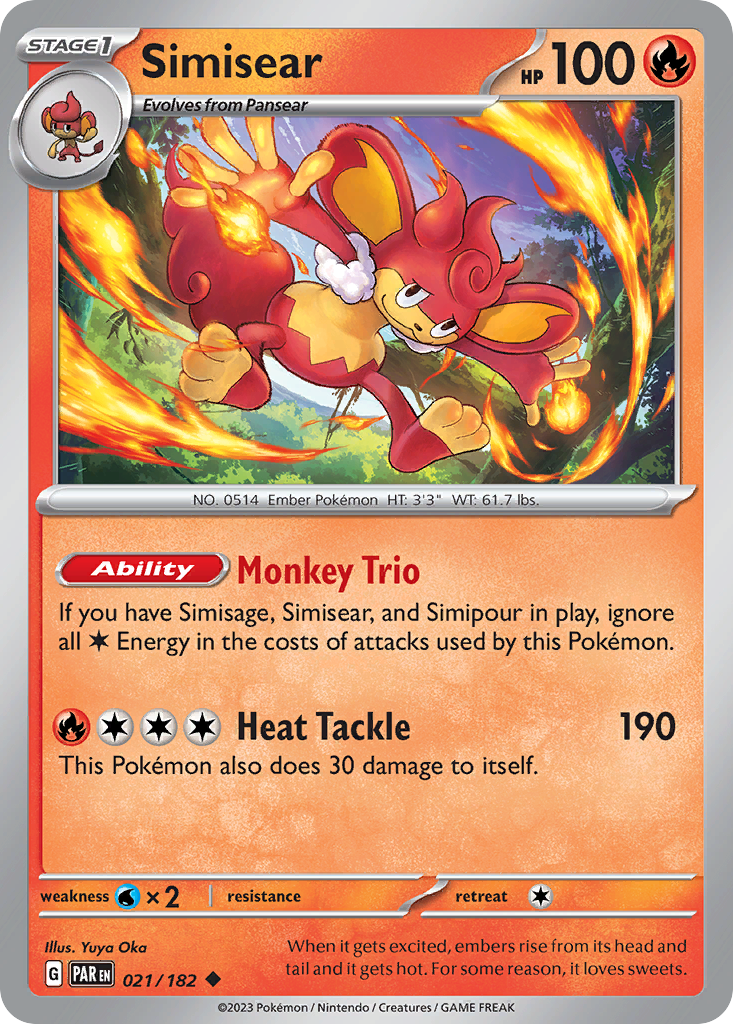 Simisear 021/182 - Reverse Holo