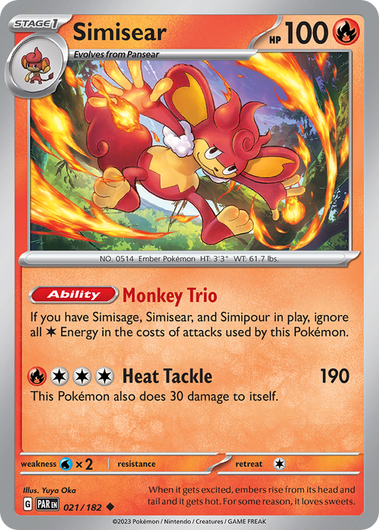 Simisear 021/182 - Reverse Holo