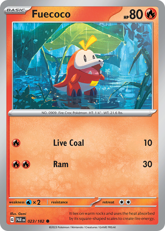 Fuecoco 023/182 - Reverse Holo