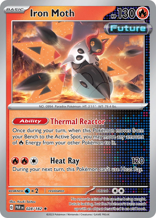 Iron Moth 028/182 - Reverse Holo