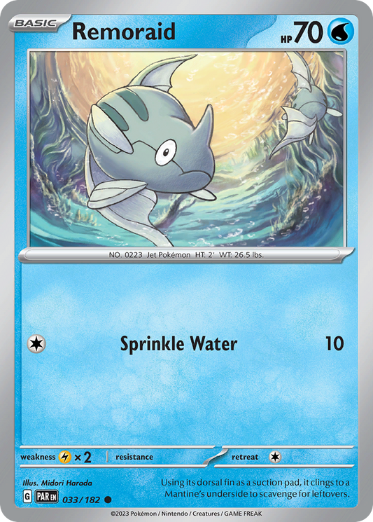 Remoraid 033/182 - Reverse Holo
