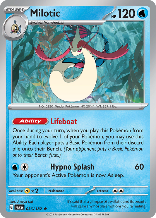 Milotic 036/182 - Reverse Holo