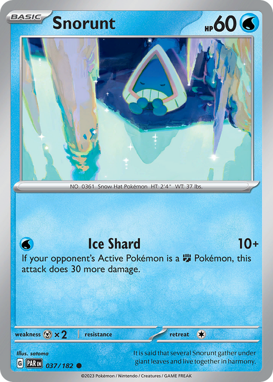 Snorunt 037/182