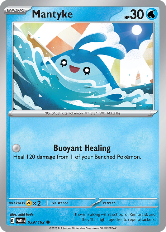 Mantyke 039/182 - Reverse Holo