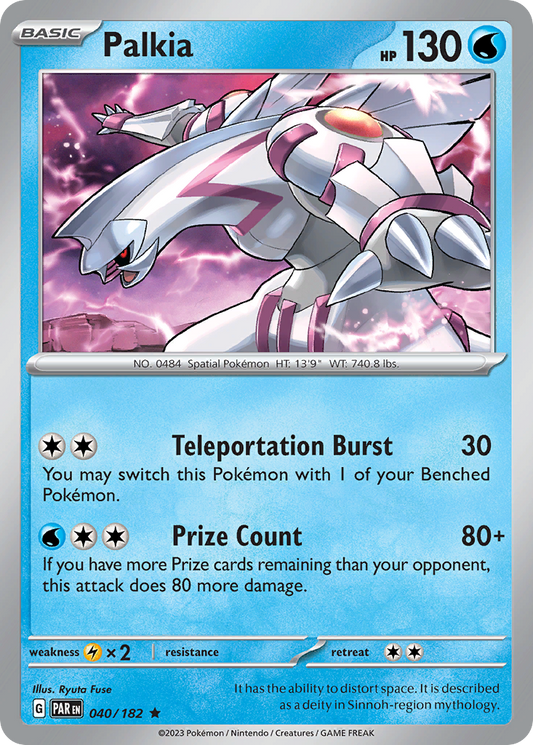 Palkia 040/182 - Reverse Holo