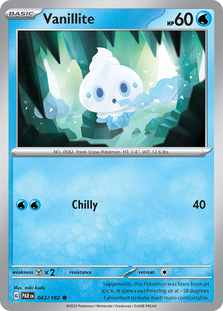 Vanillite 043/182 - Reverse Holo
