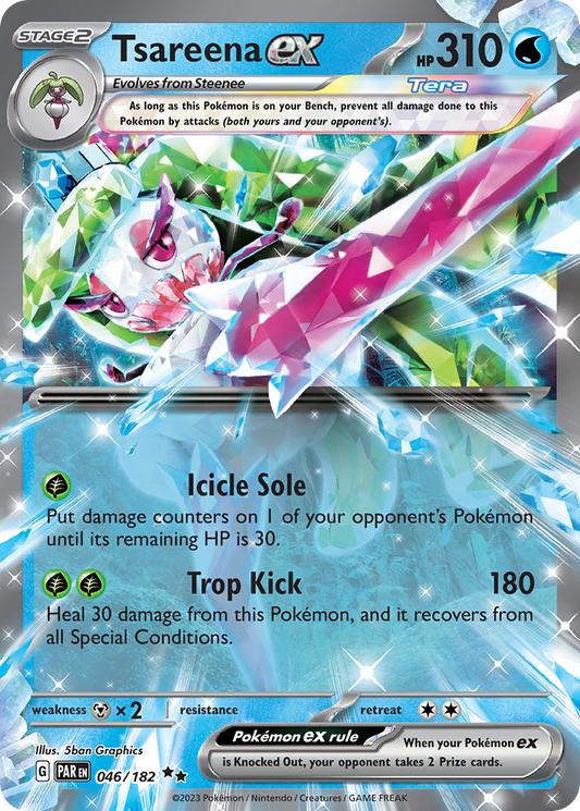 Tsareena ex 046/182 - Reverse Holo