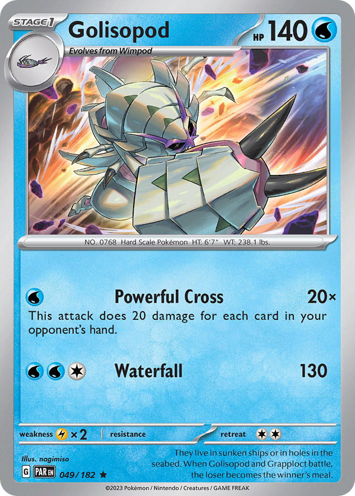 Golisopod 049/182 - Reverse Holo