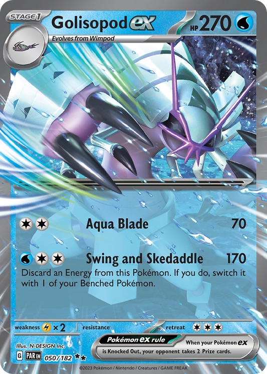 Golisopod ex 050/182 - Reverse Holo