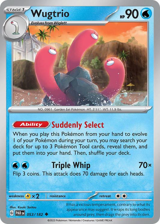 Wugtrio 053/182 - Reverse Holo