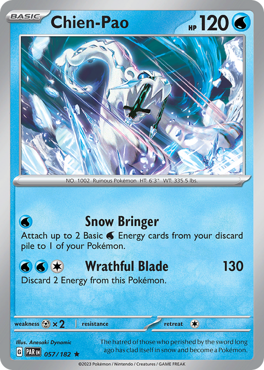 Chien-Pao 057/182 - Reverse Holo