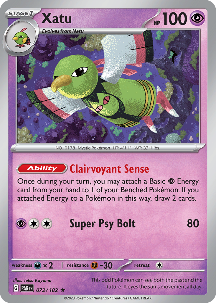 Xatu 072/182 - Reverse Holo