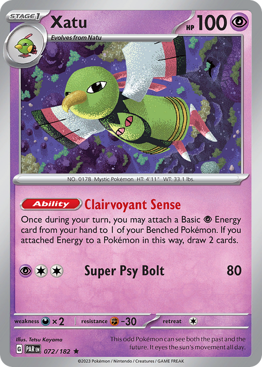 Xatu 072/182 - Reverse Holo