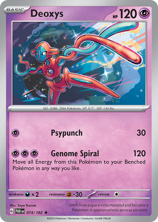 Deoxys 074/182 - Reverse Holo