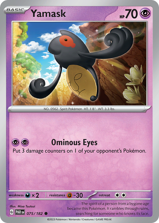 Yamask 075/182 - Reverse Holo