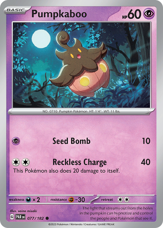 Pumpkaboo 077/182 - Reverse Holo