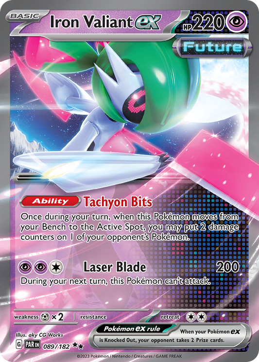 Iron Valiant ex 089/182 - Reverse Holo