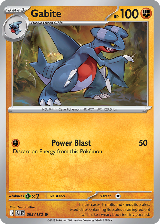 Gabite 095/182 - Reverse Holo