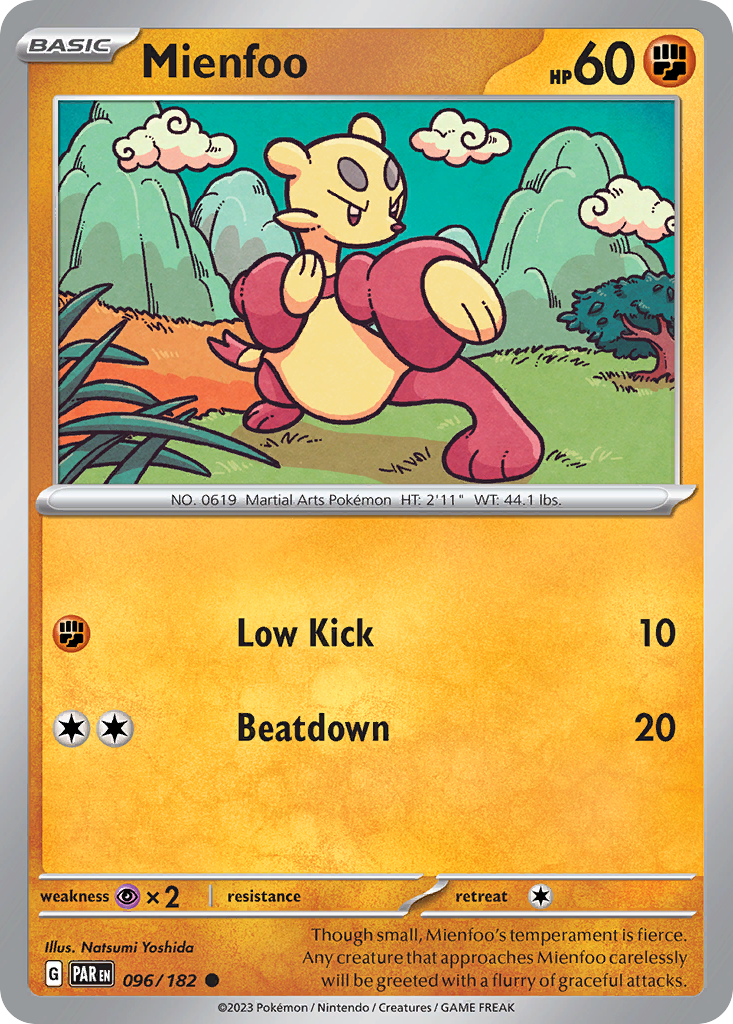Mienfoo 096/182 - Reverse Holo