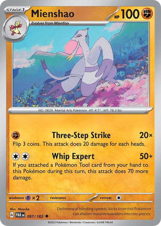 Mienshao 097/182 - Reverse Holo