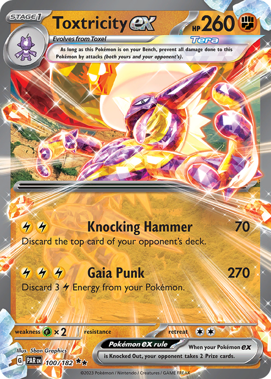 Toxtricity ex 100/182 - Reverse Holo